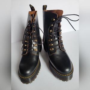 Doc Marten Leona Heeled Boots - 9